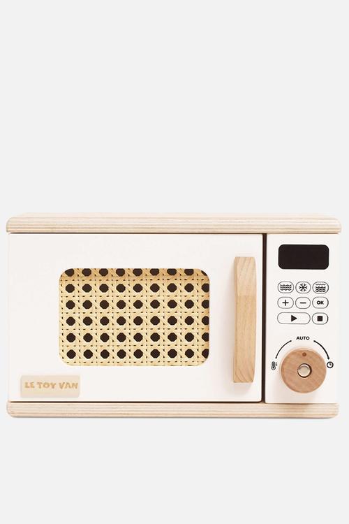 Wooden Microwave Set - neutral