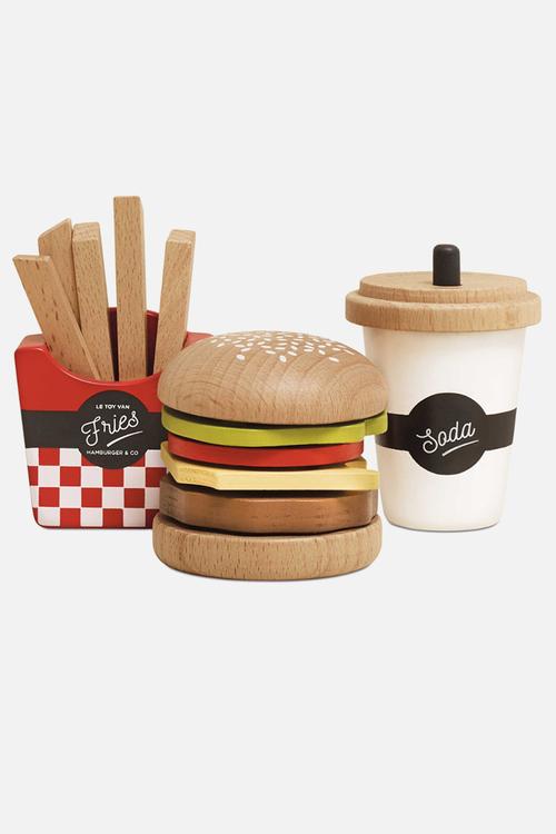 13 Pcs Gourmet Hamburger Set - multi