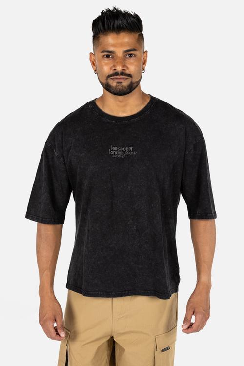T-shirts - Augustin  -BLACK