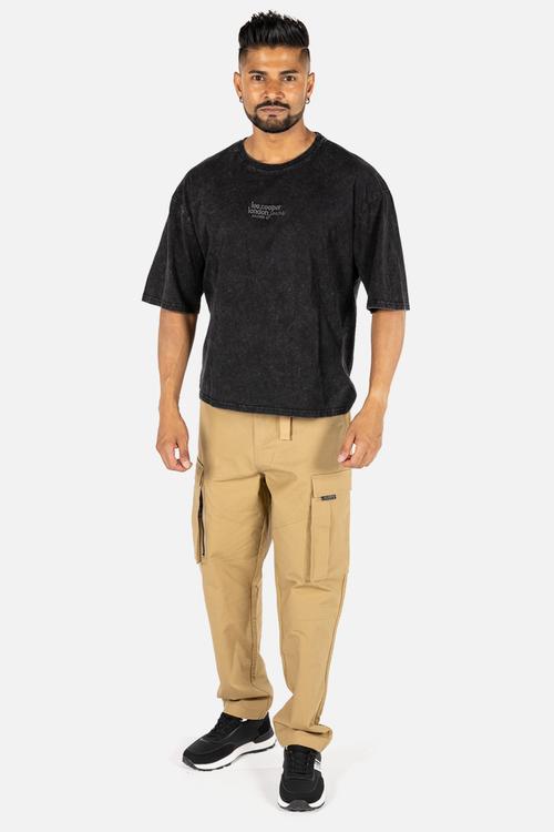 T-shirts - Augustin  -BLACK