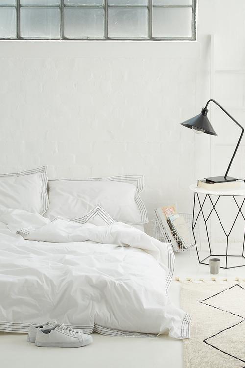 Pleat duvet set