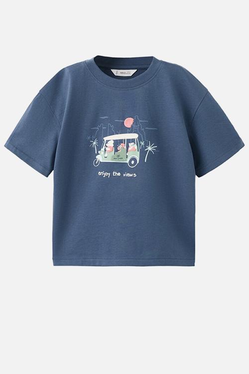 T-Shirt MTUCTUC - Medium Blue