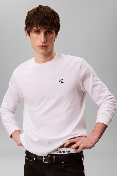 Ls Easy Monogram Tee - Bright White