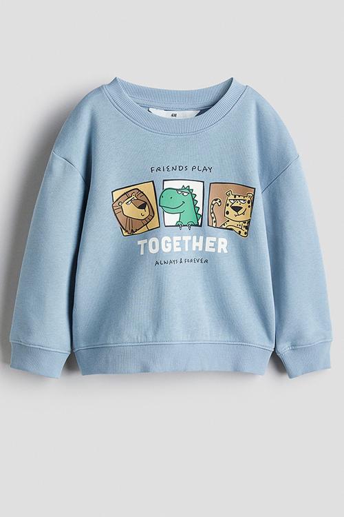 Sweatshirt - light blue/together
