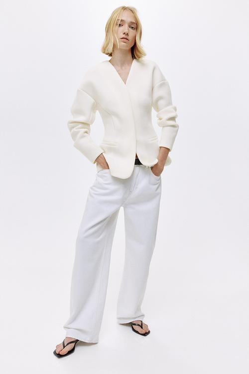 Scuba blazer - white