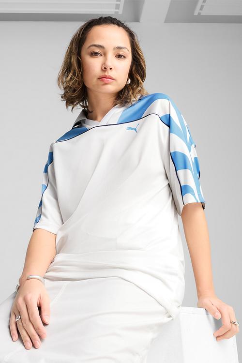 FUTURE.PUMA.ARCHIVE Relaxed Football JerWhite