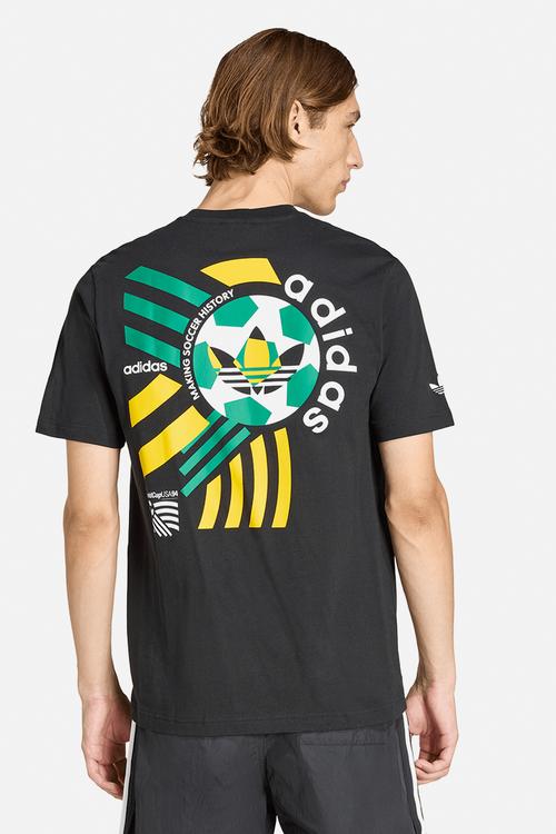 Archive Football Graphic Tee Shirt - Black 