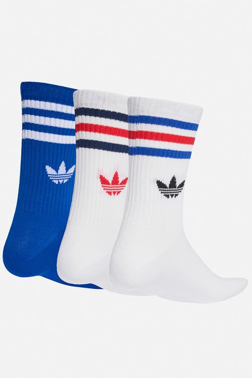 3s Crew 3p - white/white/collegiate royal