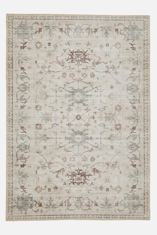 Brisbane  Thalia Floral Rug Natural