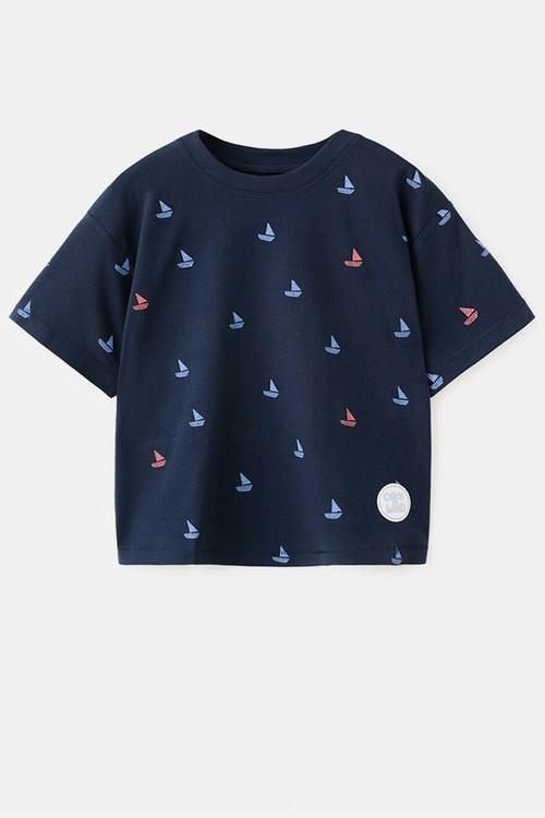 T-Shirt Fboataop - Navy