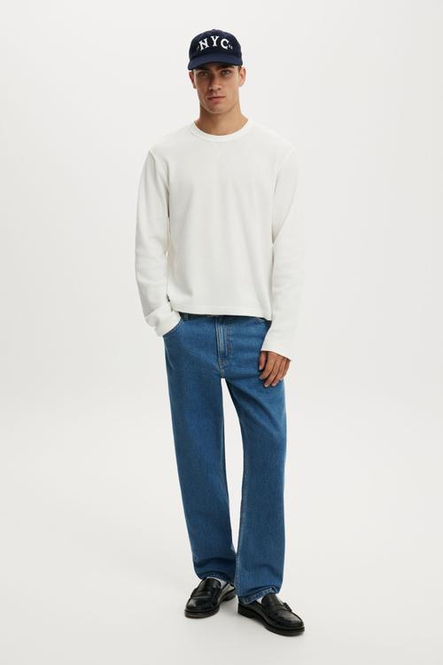 Loose Straight Jean - Escape Blue