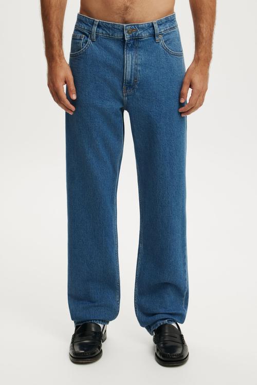 Loose Straight Jean - Escape Blue