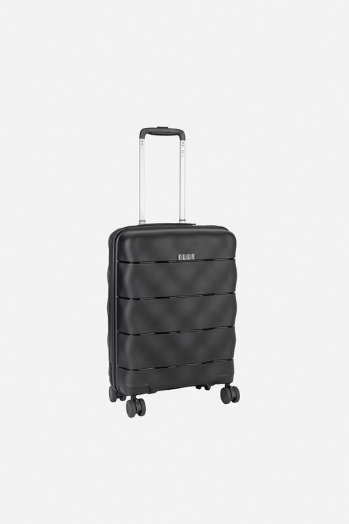 Carry-on trolley case with TSA lock - Black