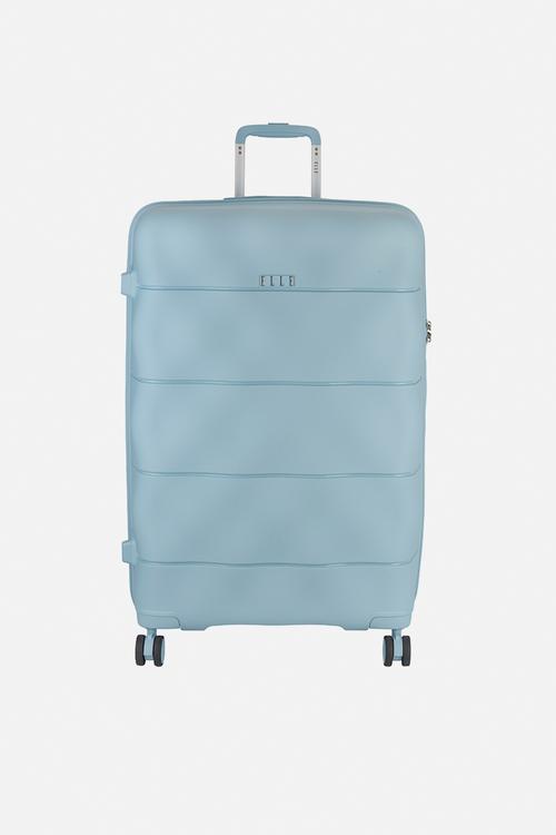 Large 4-wheel trolley case with TSA lock - Blue