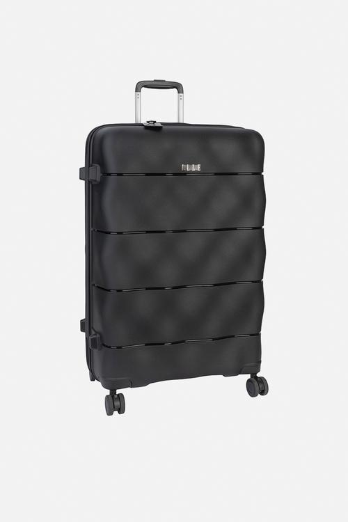 Large 4-wheel trolley case with TSA lock - Black