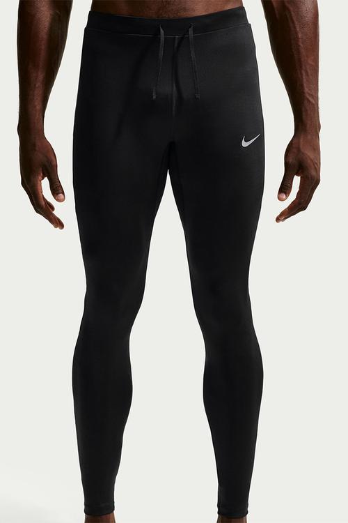 Miler Dri-FIT Running Tights -  Black/Black