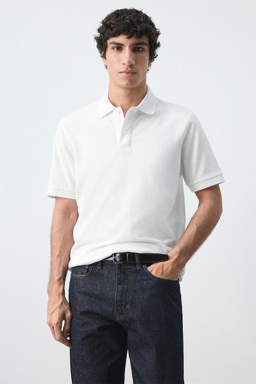 Polo Shirt Rea - White