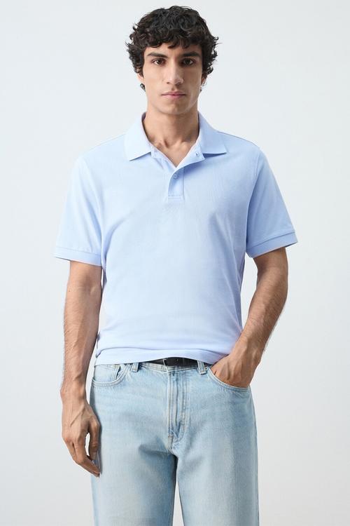 Polo Shirt Rea - Sky-Blue