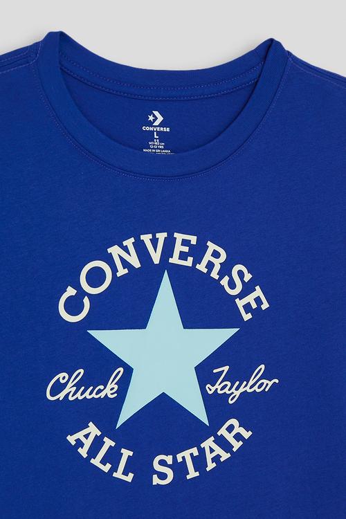 Cnvb Dissected Chuck Patch Short sleeve - Converse Blue