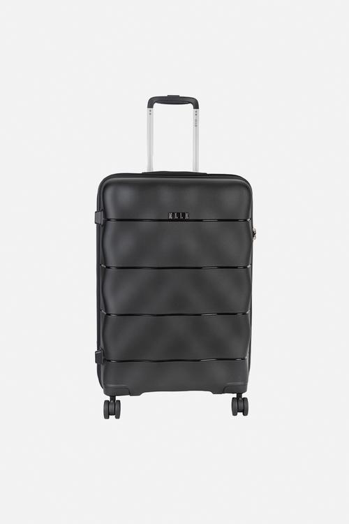 Medium 4-wheel trolley case with TSA lock - Black