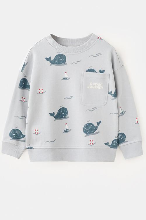 Sweatshirt Fseaaop - Light/Pastel Blue