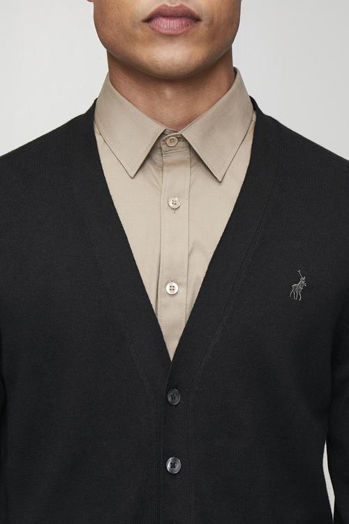 Maxon Plain Cardigan - Black