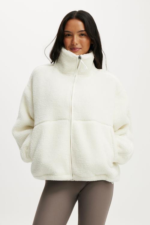 Trail Sherpa Jacket - Coconut Milk