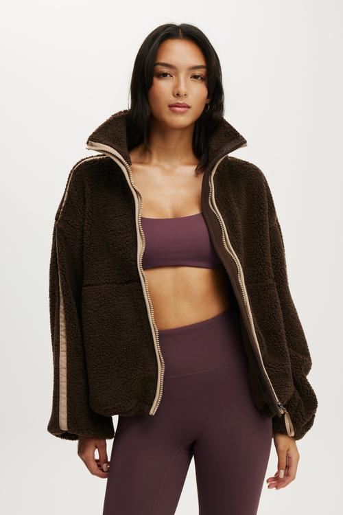 Trail Sherpa Jacket - French Roast
