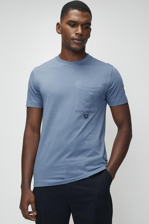 Sthembiso Pjc Ss Pocket Tee - Blue