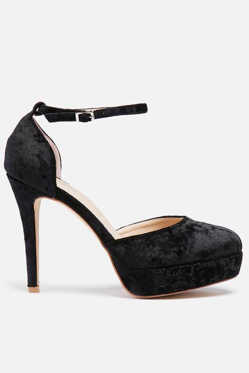 Cece velvet platform