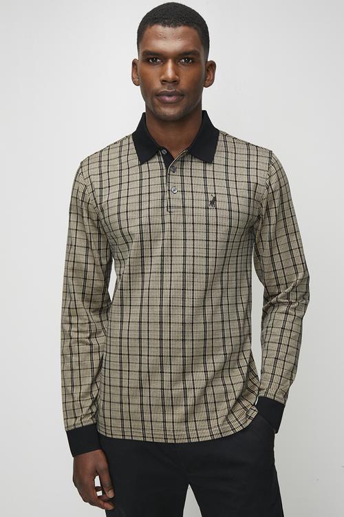 Yerin Jacquard Ls Goler - Stone
