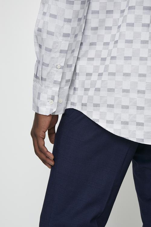 Torres Ls Check Shirt - White