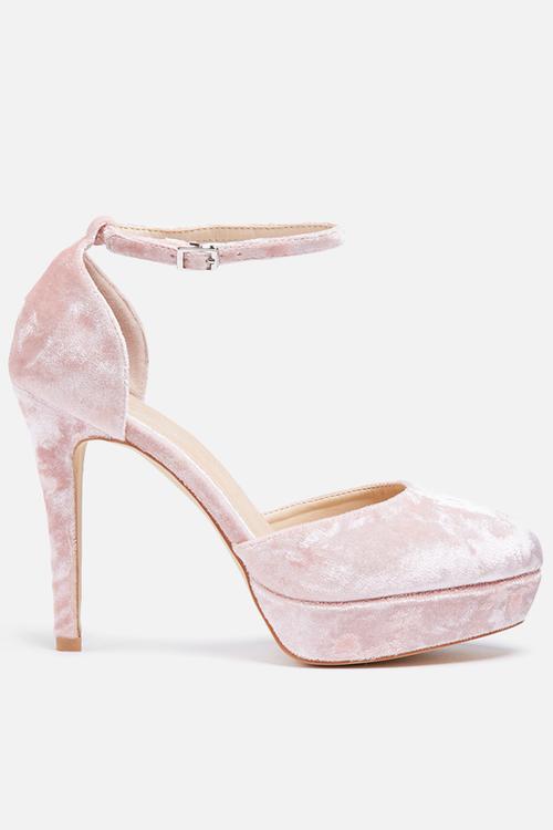 Cece velvet platform