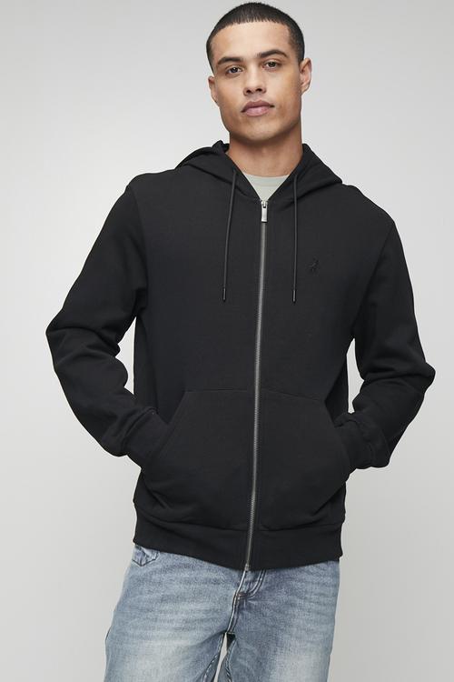 Aakilhd Essential Fleece Hoodie - Black