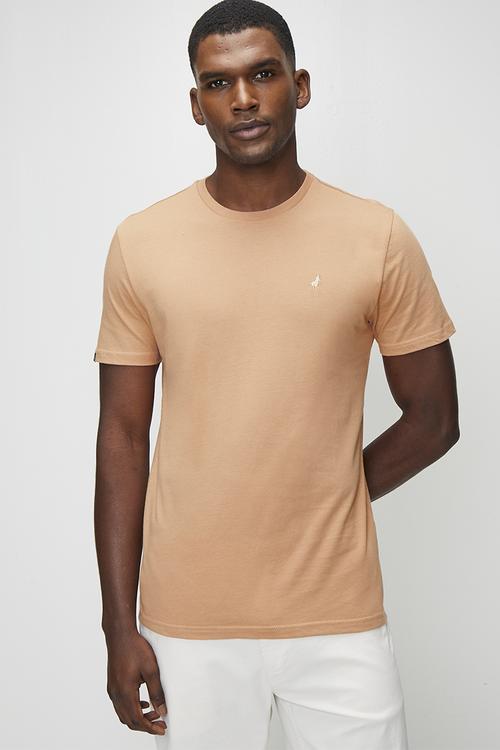 Lucas Essential Ss T-Shirt - Orange
