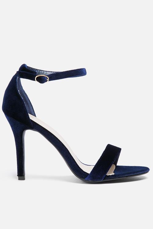 Adalyn velvet heel
