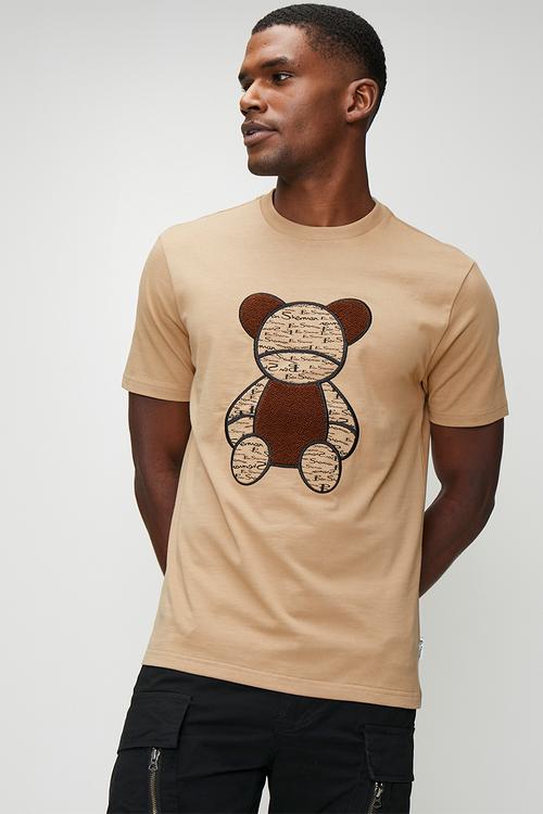 Ben Bear Chenille Fur 260g Tee-Shirt - Cornstalk