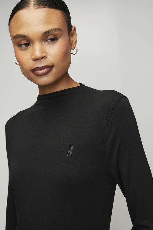 Wmn Dani Long sleeve Second Skin - Black