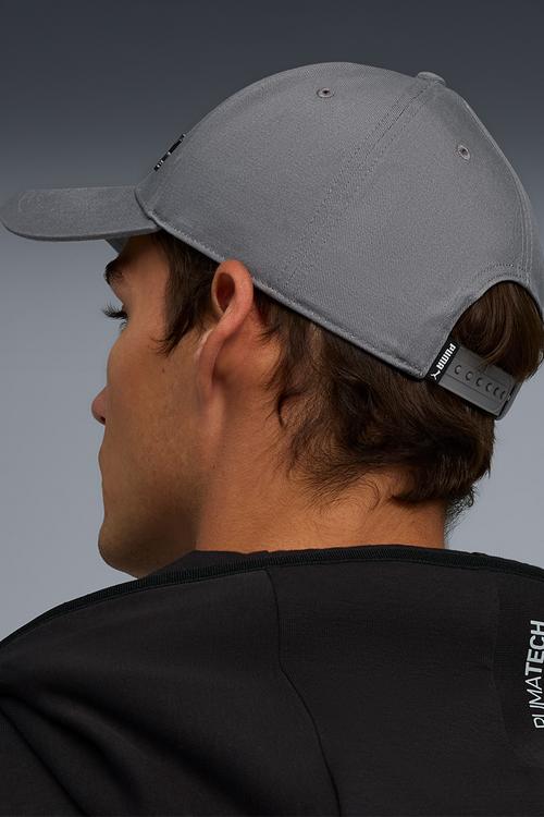 Ess Elevated Metal Puma Cat Bb Cap - Cast Iron