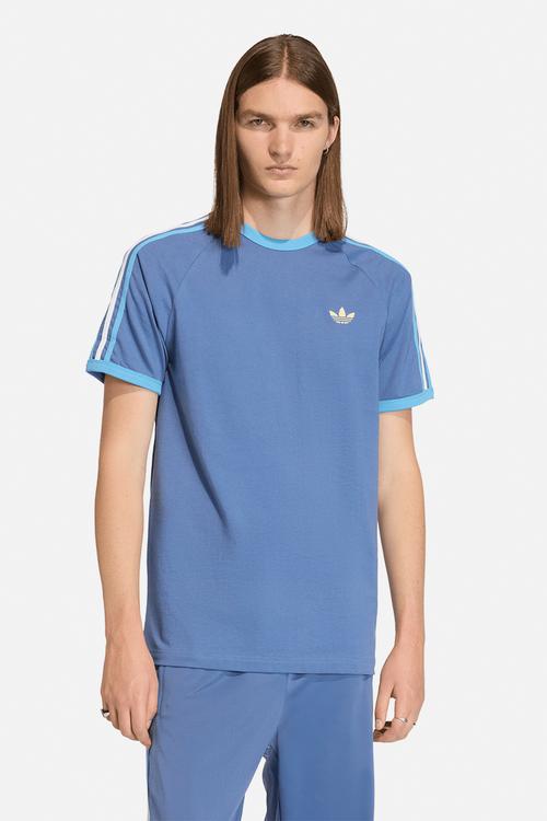3-Stripes Tee - Blue/light blue/white