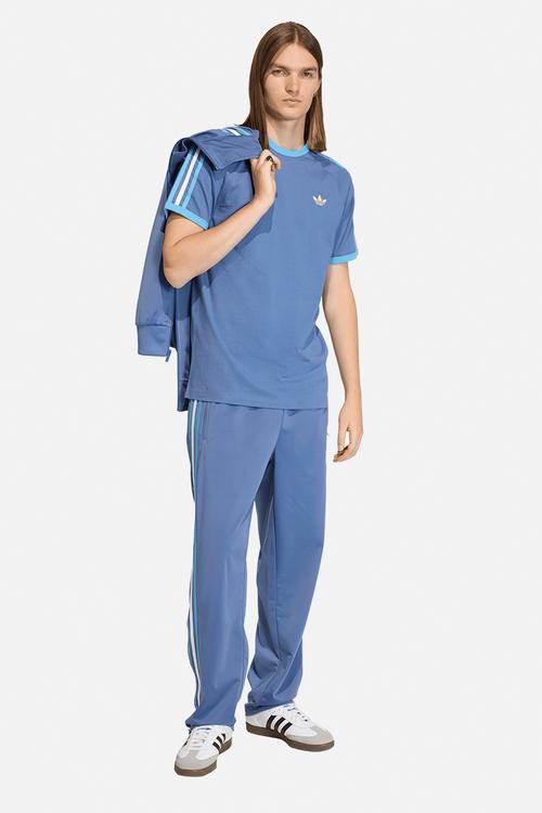 3-Stripes Tee - Blue/light blue/white