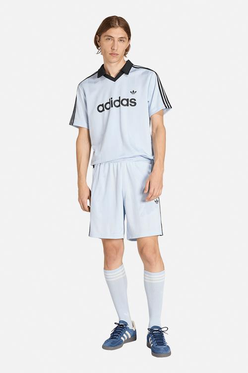 Archive Collar Engineered Jersey  - Crystal Sky Blue