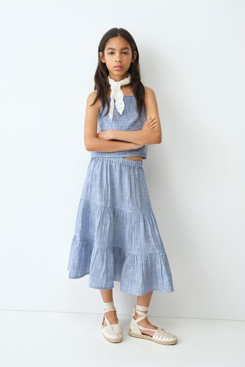 Skirt SEASET - Medium Blue