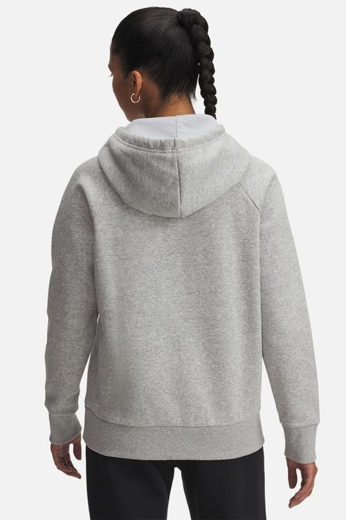 UA Rival Flc Shimmer Hdy - Mod Gray Light Heather/Iridescent