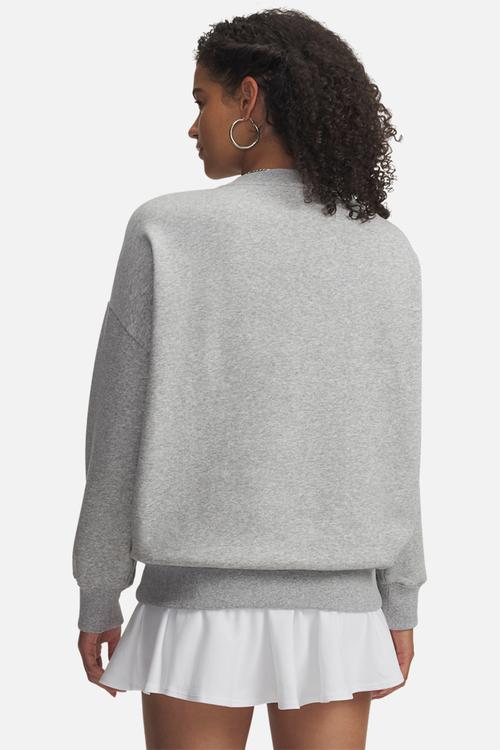 Rival Flc OS Varsity Crew - Mod Gray Light Heather/White