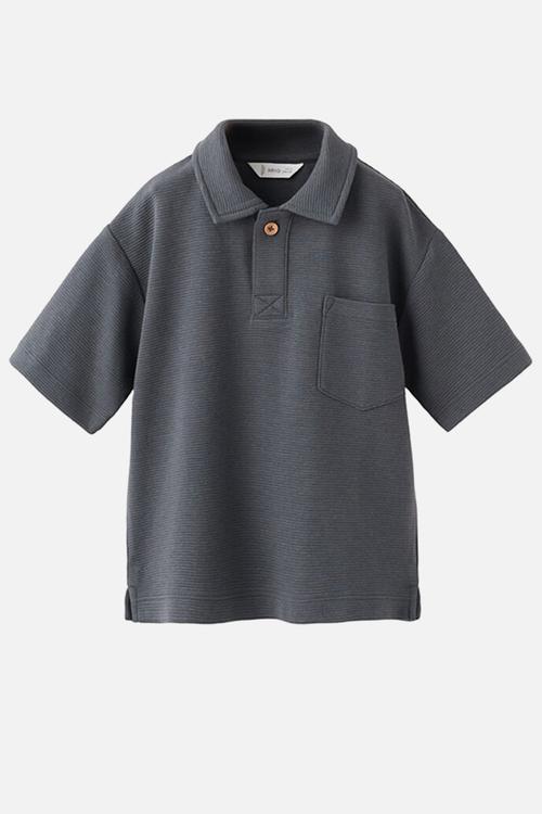 Poloshirt WAVE - Charcoal