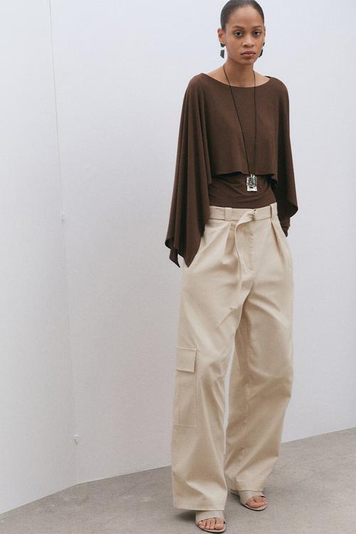 Blouse lina - brown