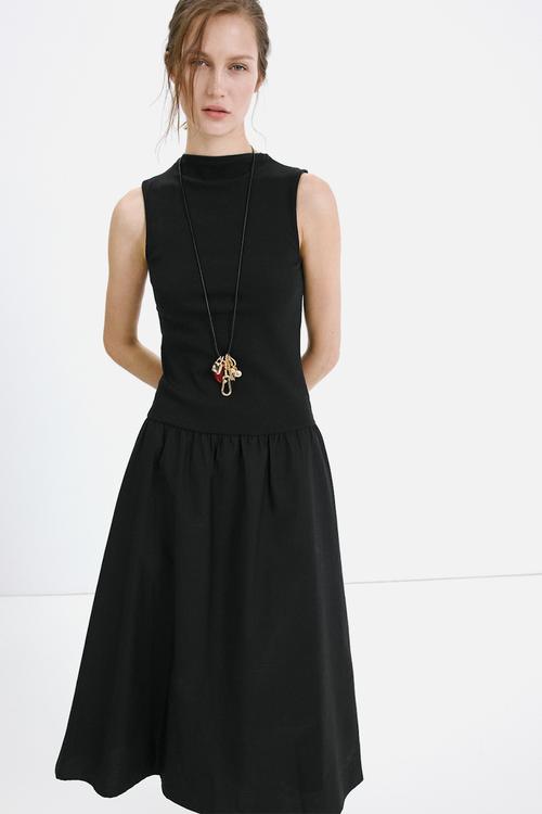 Dress valvin - black