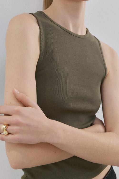 Top boni - khaki