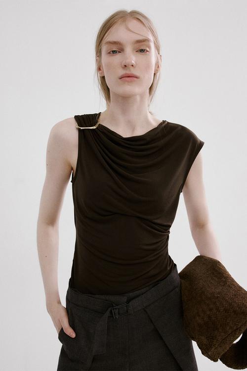 Top milena - brown